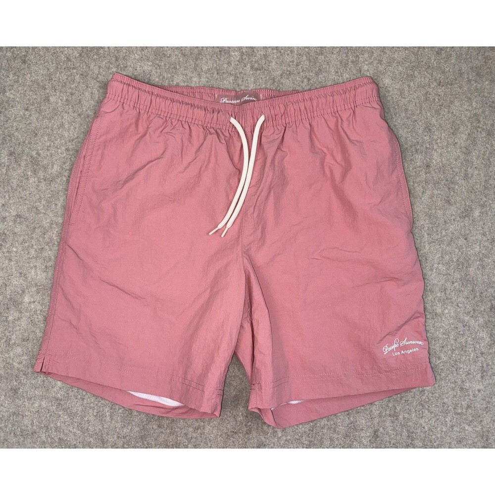 PacSun Pacific Swimwear Trunks Men’s Small Pink Drawstring Liner